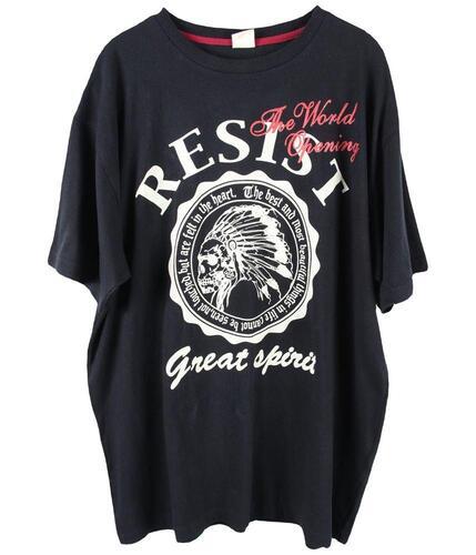 STRANGE HEAVEN  코튼 100% 반팔 티셔츠 남 (XXL)