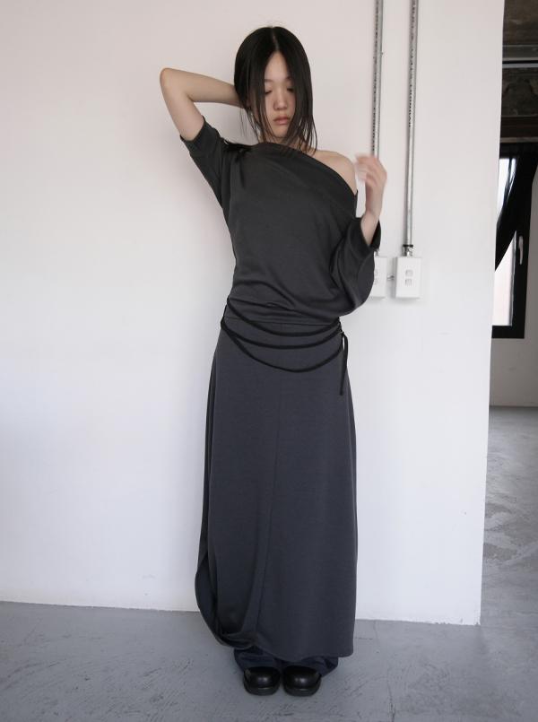 플루이드 실루엣 맥시 원피스 (2c)