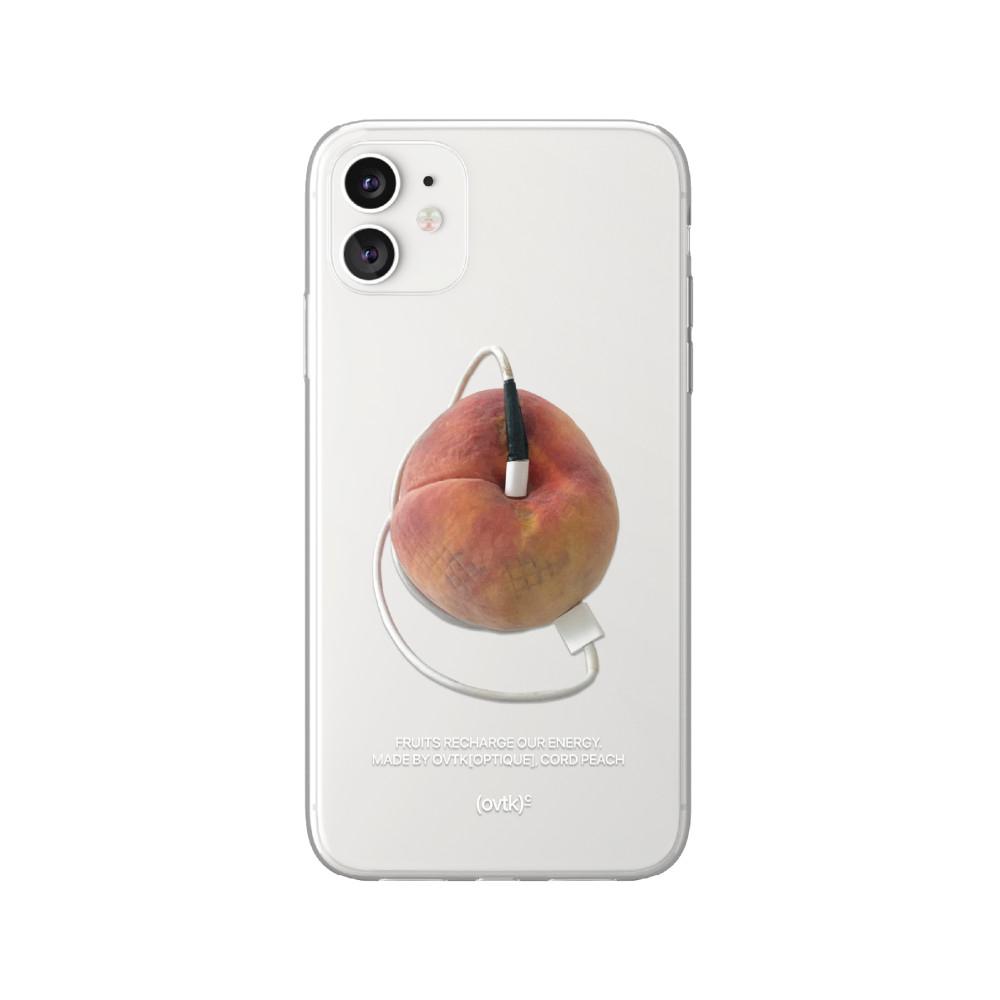 Cord peach Phonecase (clearhard)