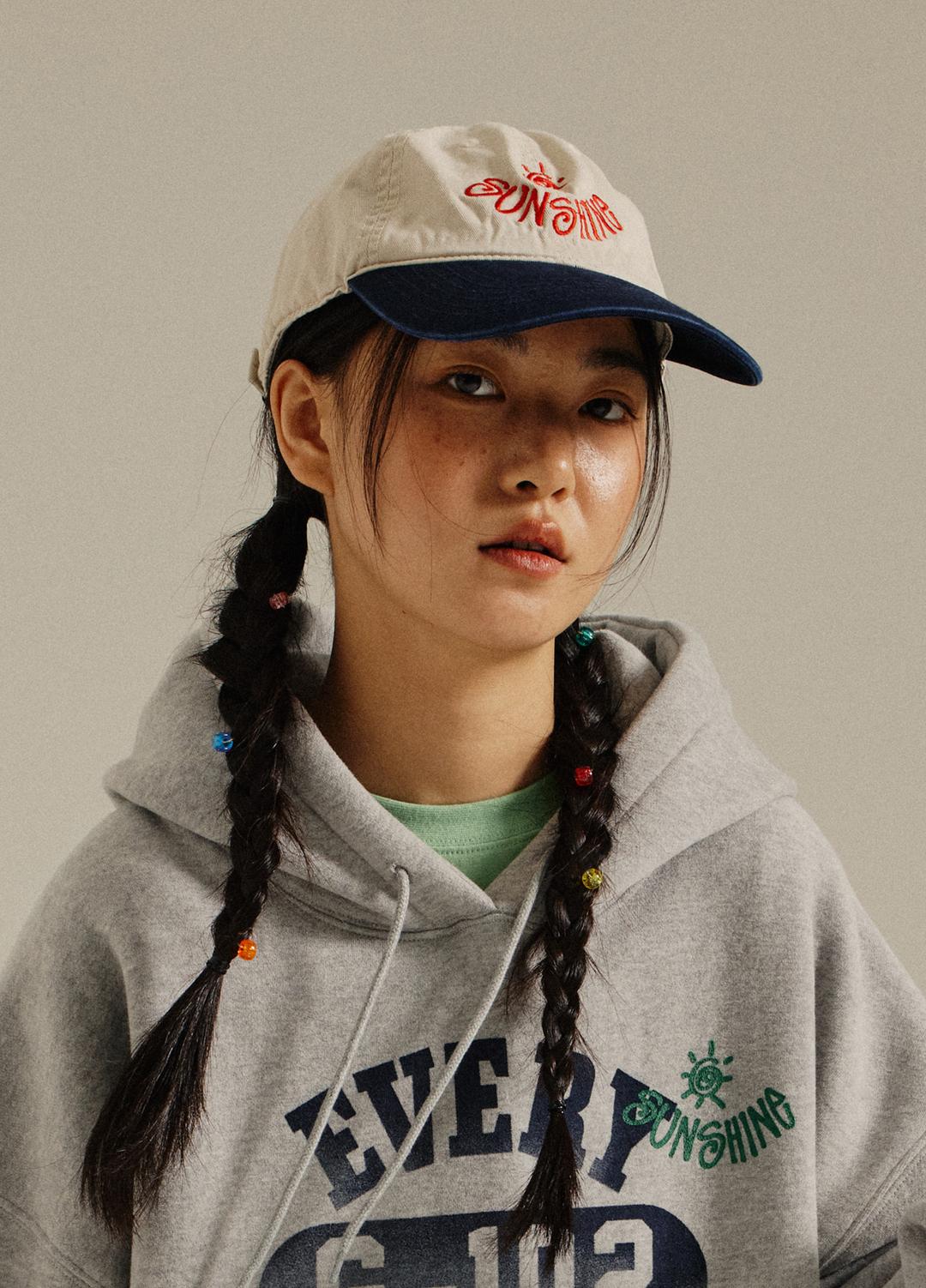 Two Tone Logo Ball Cap Navy