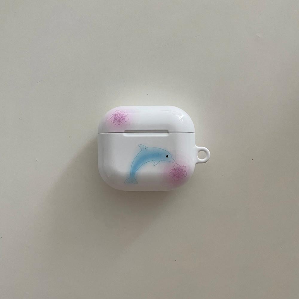 위시룸 에어팟케이스 해피돌핀