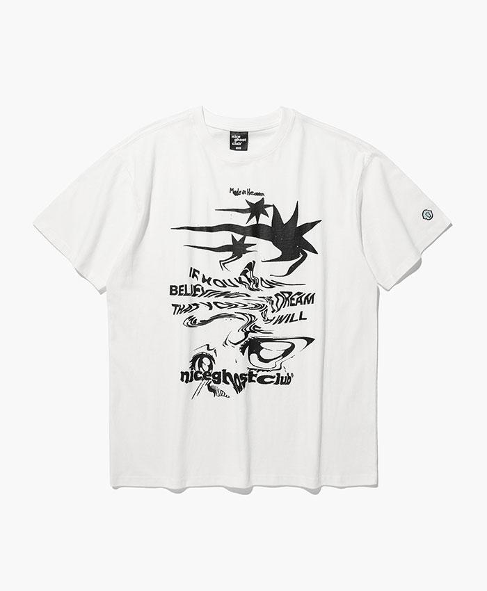 TORNADO LOGO TEE[WHITE]