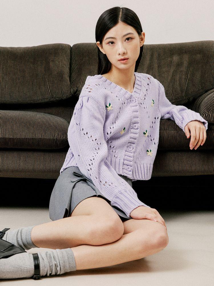 ERIS Cardigan(에리스)_VIOLET