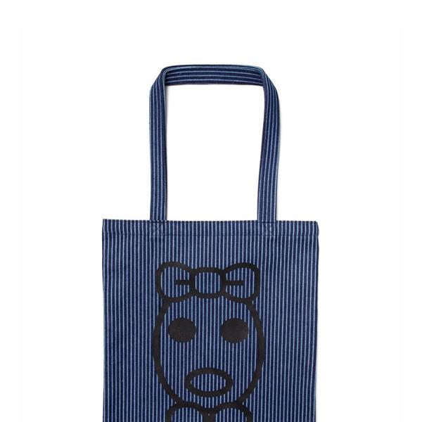 Small tote bag - Stripe denim