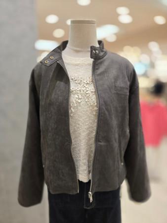 이런 상품 어때요? [에이지도르] ALFOAUJ177 스탠드스웨이드숏자켓