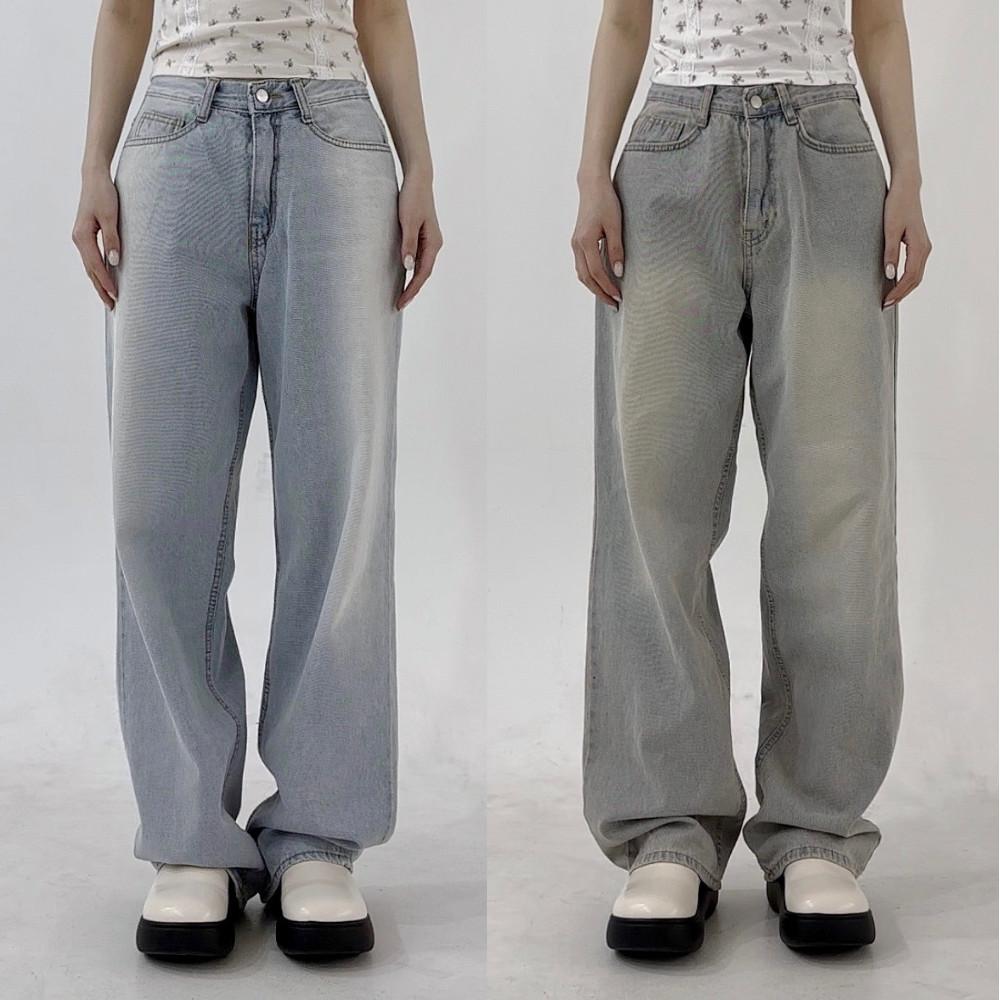 클라우드 와이드 데님 팬츠