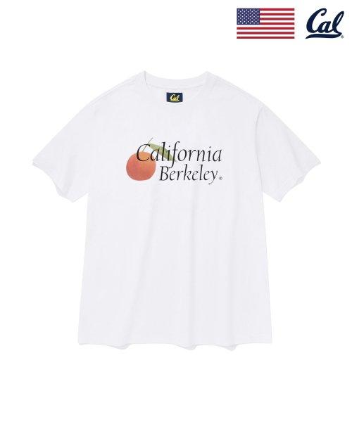CALIFORNIA ORANGE S/S [WHITE]