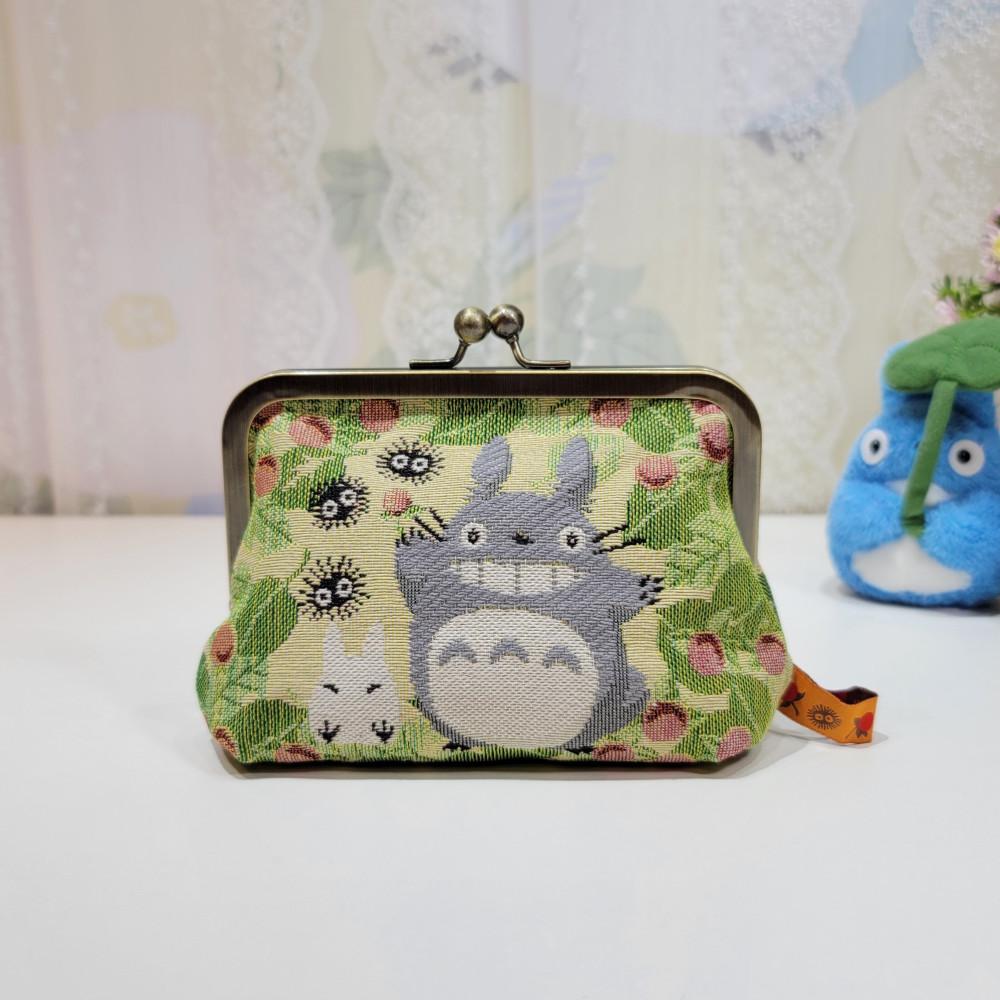 이웃집 토토로 캐릭터 고블랭 화장품 케이스 파우치 동전 지갑(모리 이치고)