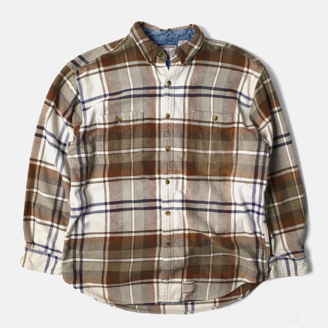 1990's County Seat Flannel Shirt