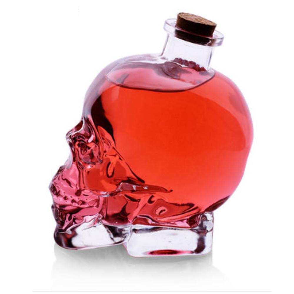 스컬 해골모양 와인 칵테일 술 보관 병