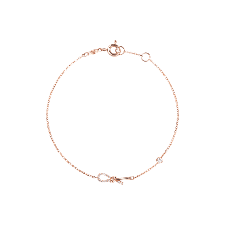 [스톤헨지] Love Knot 14K 팔찌 SA24C24P