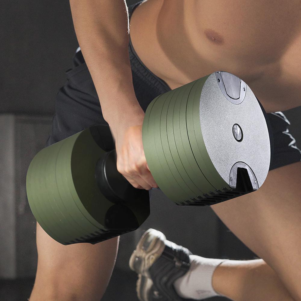 멜킨 36kg 무게조절 덤벨 롤튼 4kg 조립식 아령 홈짐 중량조절 덤벨세트