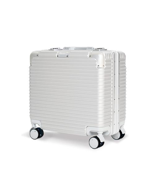 기내용 프리미엄 캐리어 The 큐브 20인치 메탈 실버