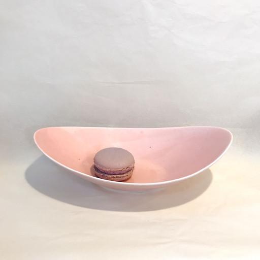 * 핑크 곡선 샐러드볼  파스타접시