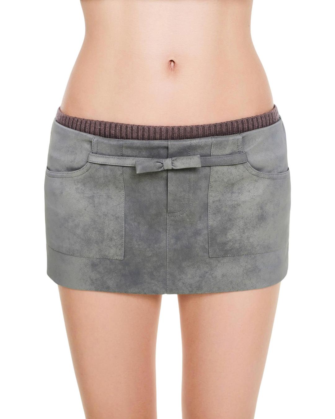 RON SKIRT (GREY) - LSOUL