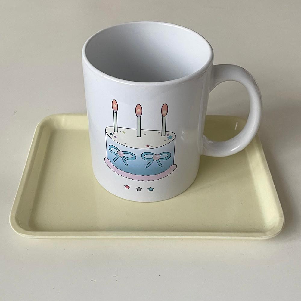위시룸 귀여운 케이크 머그컵 MY RIBBON CAKE
