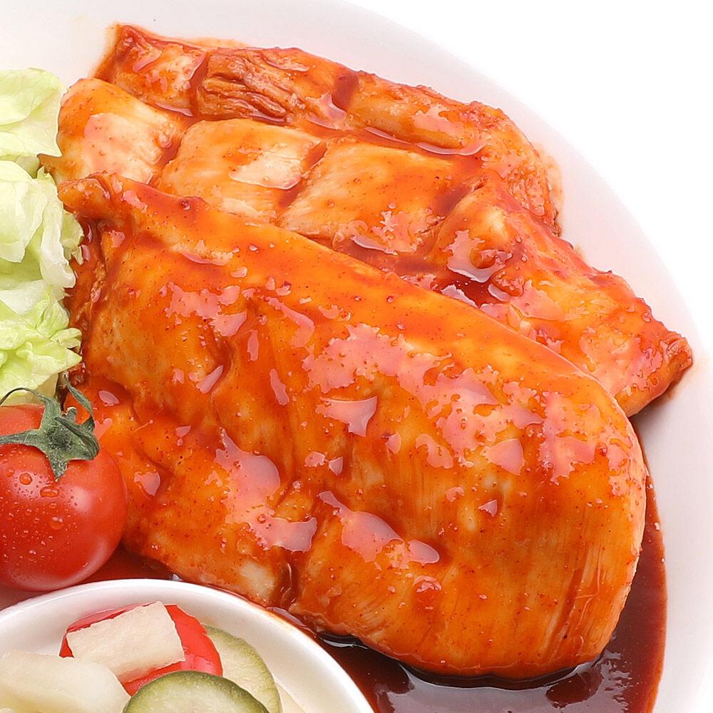 소스담은 통 닭가슴살 떡볶이맛 130g