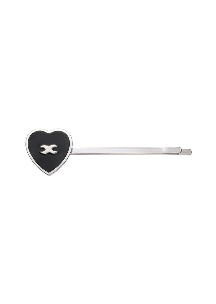 Black Heart Hair Pin