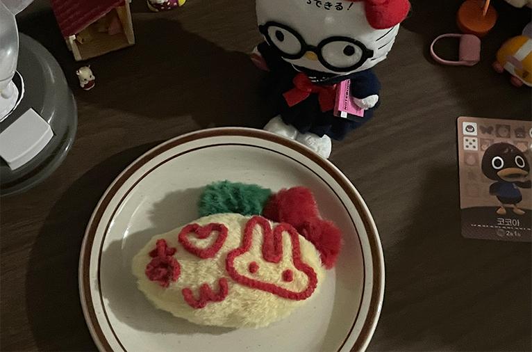 [르무아] 토끼오므라이스키링