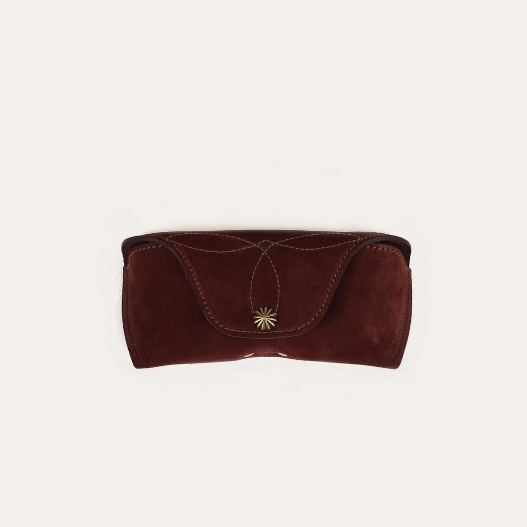 [R.S.S] western suede glasses cover
