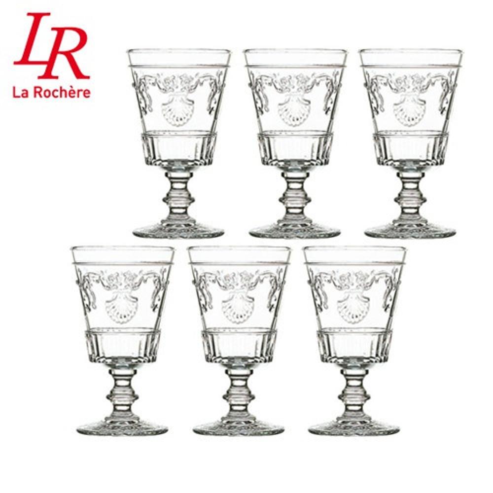 프랑스 라로쉐 베르사유 고블렛잔(대) 6p세트(400ml) 카페유리컵