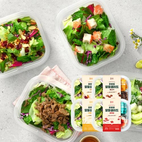 [1am] 토핑업 알뜰샐러드 4종