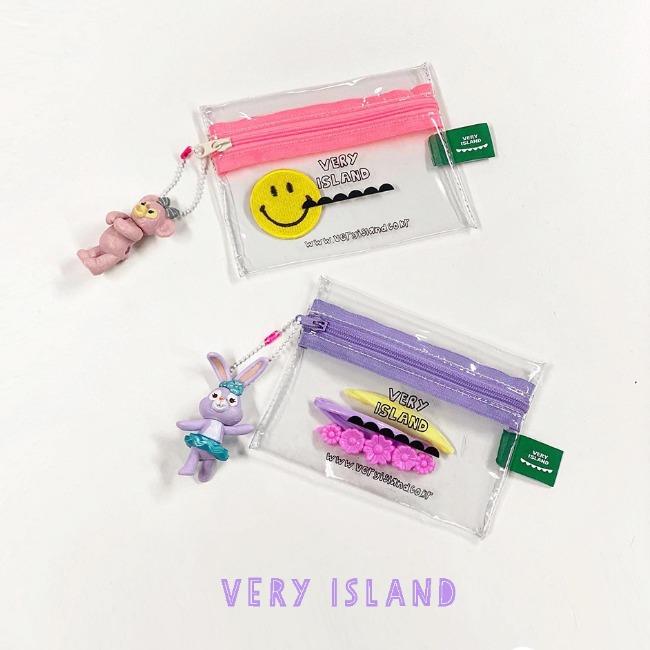 베리 투명 약파우치