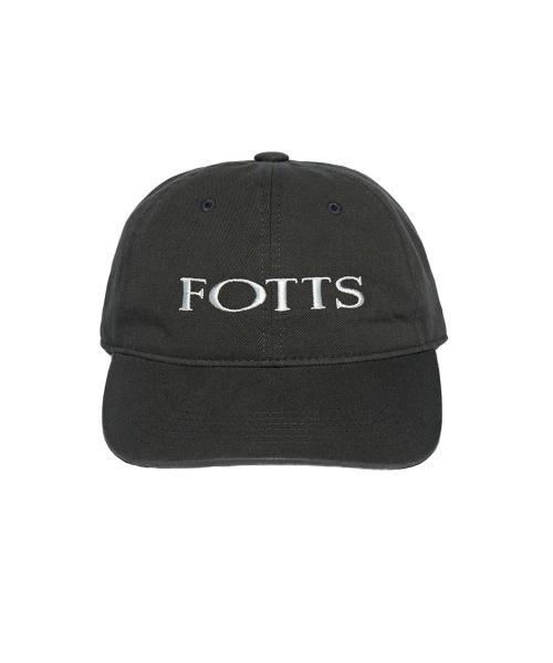 포츠포츠(FOTTSFOTTS)  24SS 하프로고 캡 - 차콜/HALF LOGO CAP / CHARCOAL - 사이즈 & 후기 | 무신사