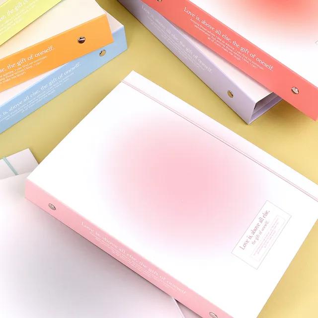 (바인더 단품) 워너디스 블러쉬 A5 6공 포카 바인더 커버