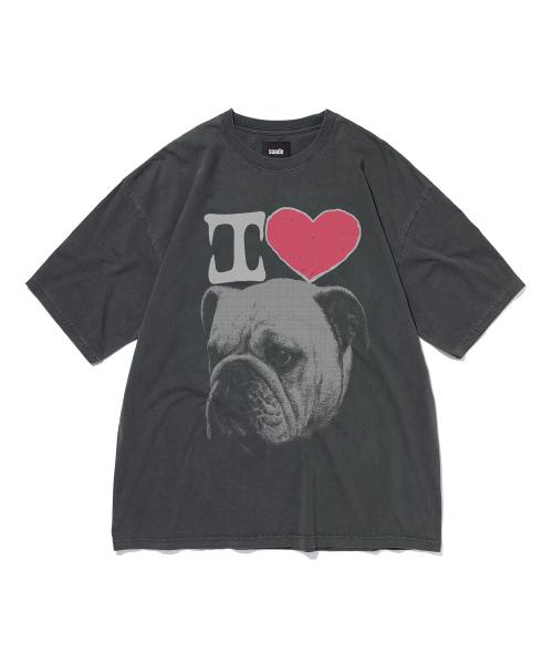 BULLDOG TEE [PIGMENT BLACK]