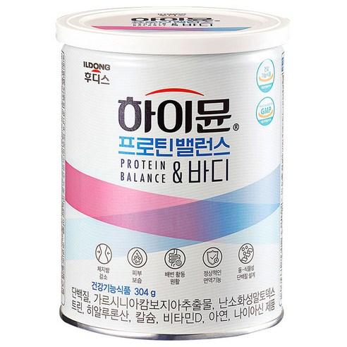 일동후디스 하이뮨 프로틴 밸런스 앤 바디 캔, 304g, 1개 - 가르시니아 | 쿠팡