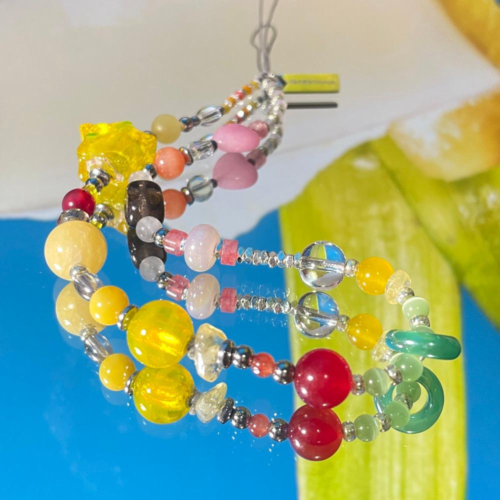 [키치키치야야] Pina Colada Keyring 피나콜라다 키링