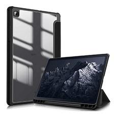 GSB 갤럭시탭S6라이트 S6lite S펜 수납 클리어 하이브리드 케이스