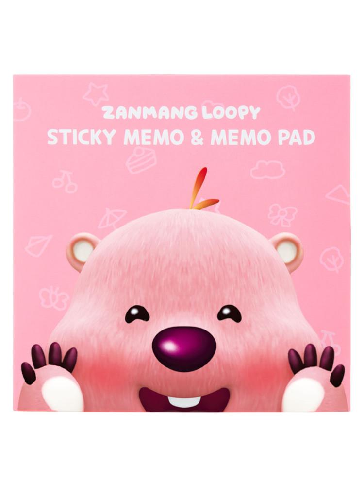 잔망루피 점착 메모지 세트