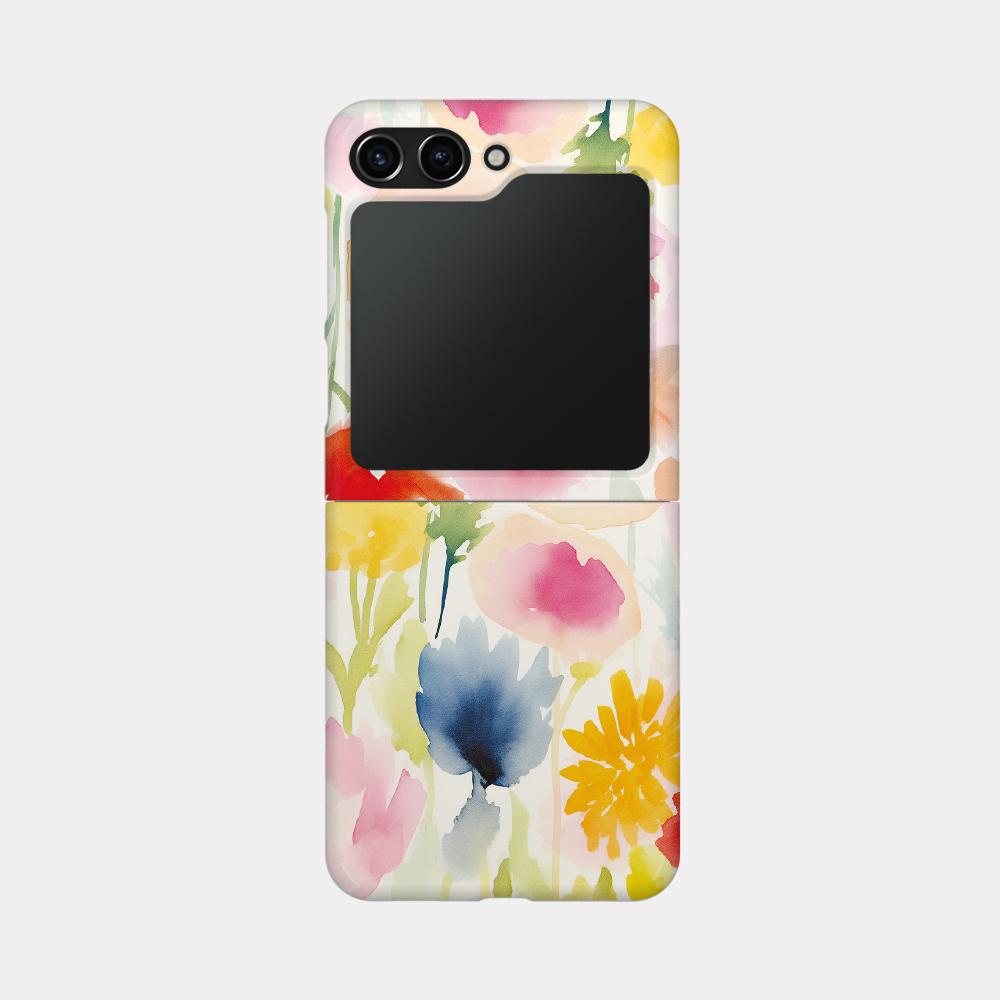 iris garden 디자인 [제트플립 하드 폰케이스]