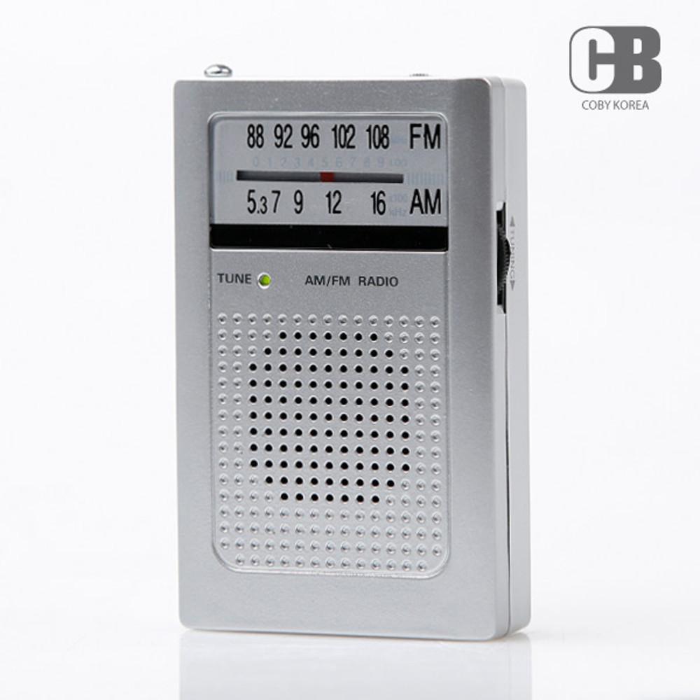지진대비용품 휴대용 미니FM라디오 CXPR30 효도 미니 라디오