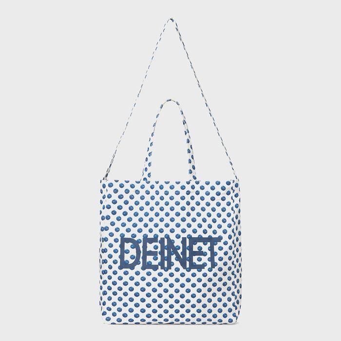 DEINET FRUITS TWO WAY ECO BAG IN BLUEBERRY