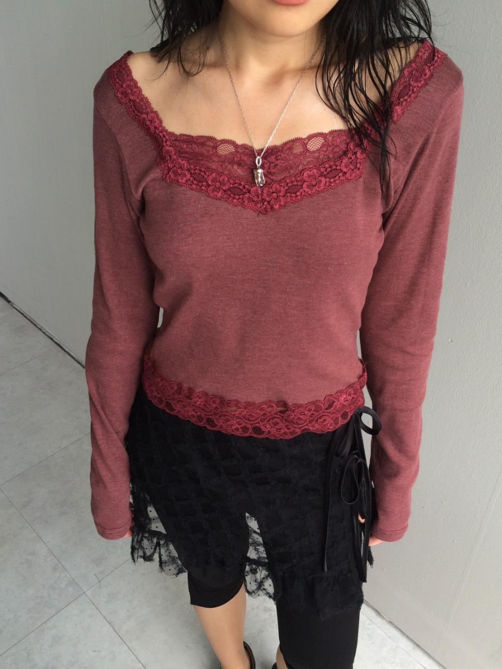 emilia lace long sleeve 에밀라 레이스 롱슬리브