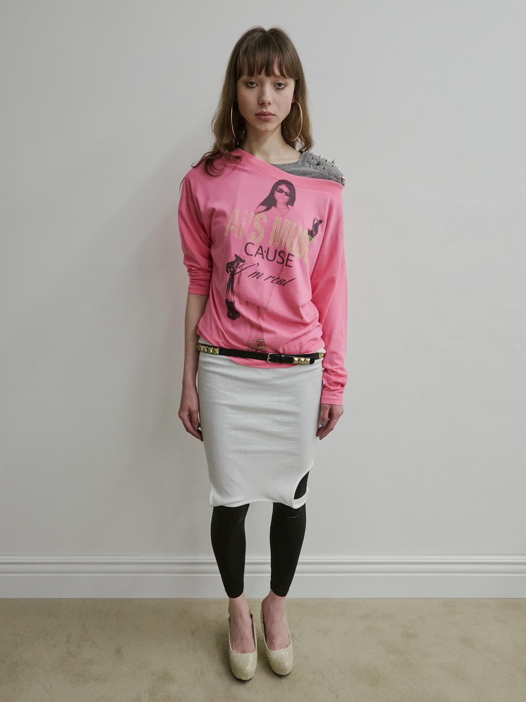 Urban Muse Tee Acid Pink