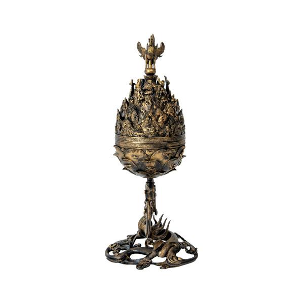 백제금동대향로 미니어처 굿즈 (30cm / BRONZE)