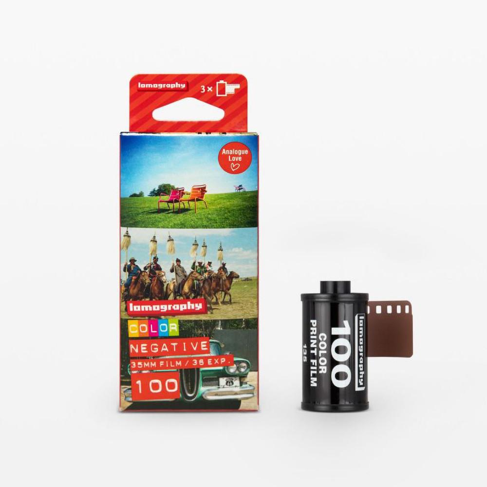 로모그래피 컬러필름 100-36장 1롤 / 번들포장제품 / 2024.8월