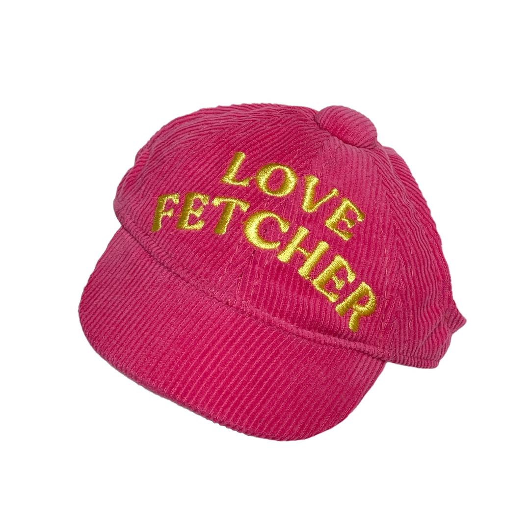 프레디테일 'LOVE FETCHER'CORDUROY BALL CAP(PINK)