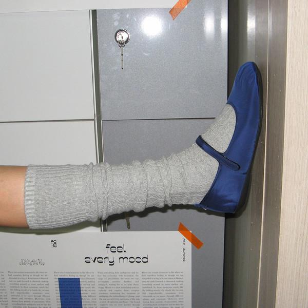 Easy 0006. Nylon and Metallic Mary-Jane