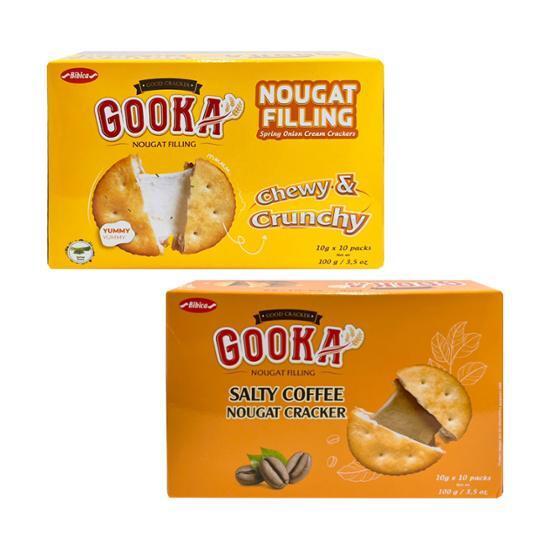 비비카 구카누가크래커100g 2종 택1 (오리지널,솔티커피)