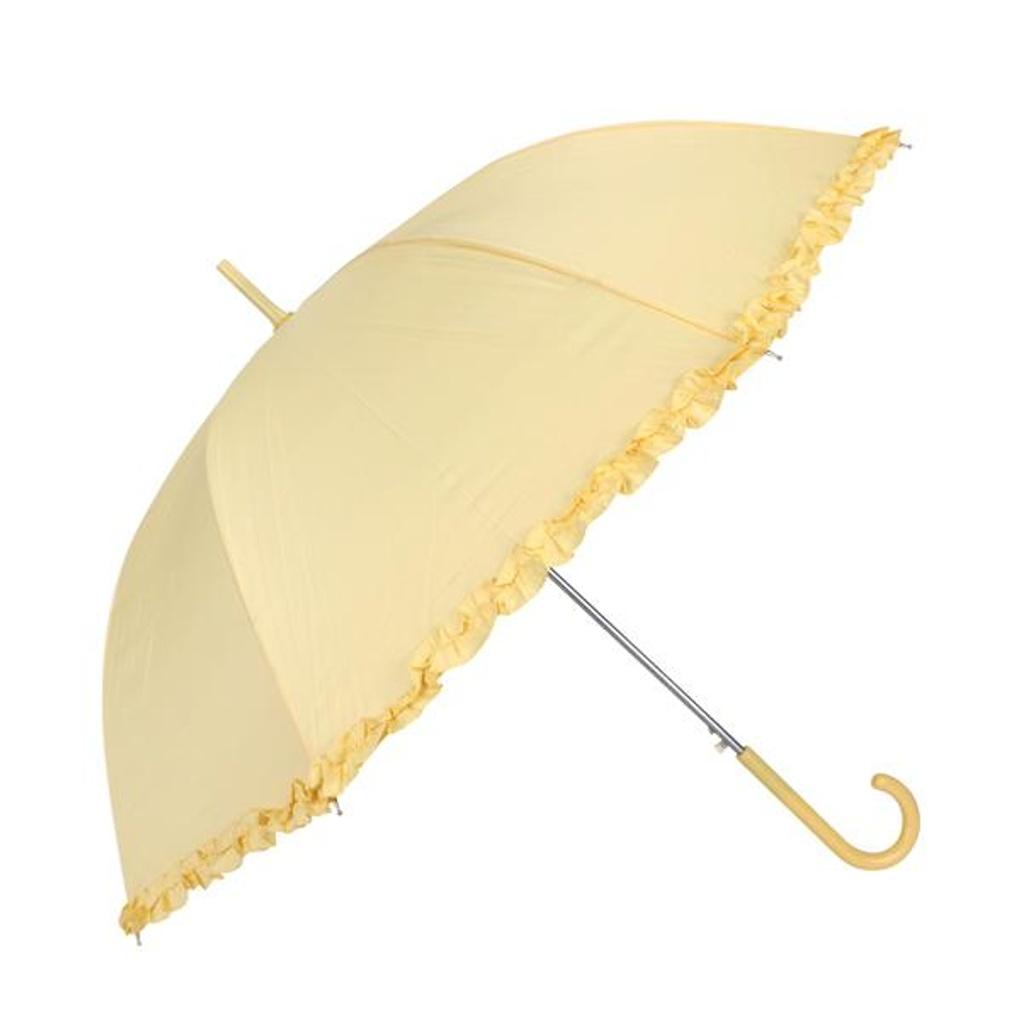 엘케이트 장우산 수동 장마철 프릴 베이직 큰우산 LDDR088