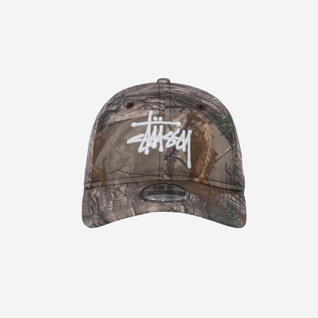 Stussy Basic New Era 9Twenty Basic Strapback Real Tree Edge