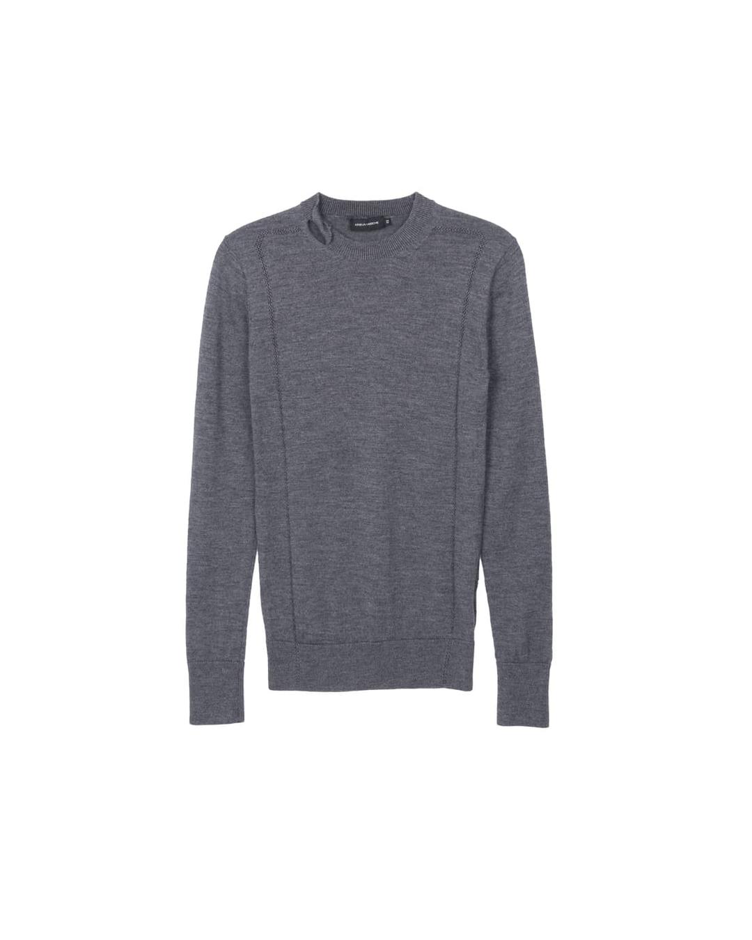 KRIS VAN ASSCHE CUTOUT COLLAR KNIT | 후루츠패밀리