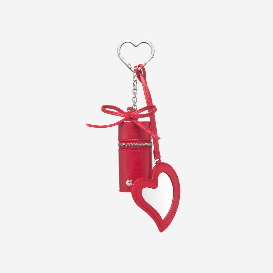 Carlyn Aimer Bag Charm Red_J74103010R