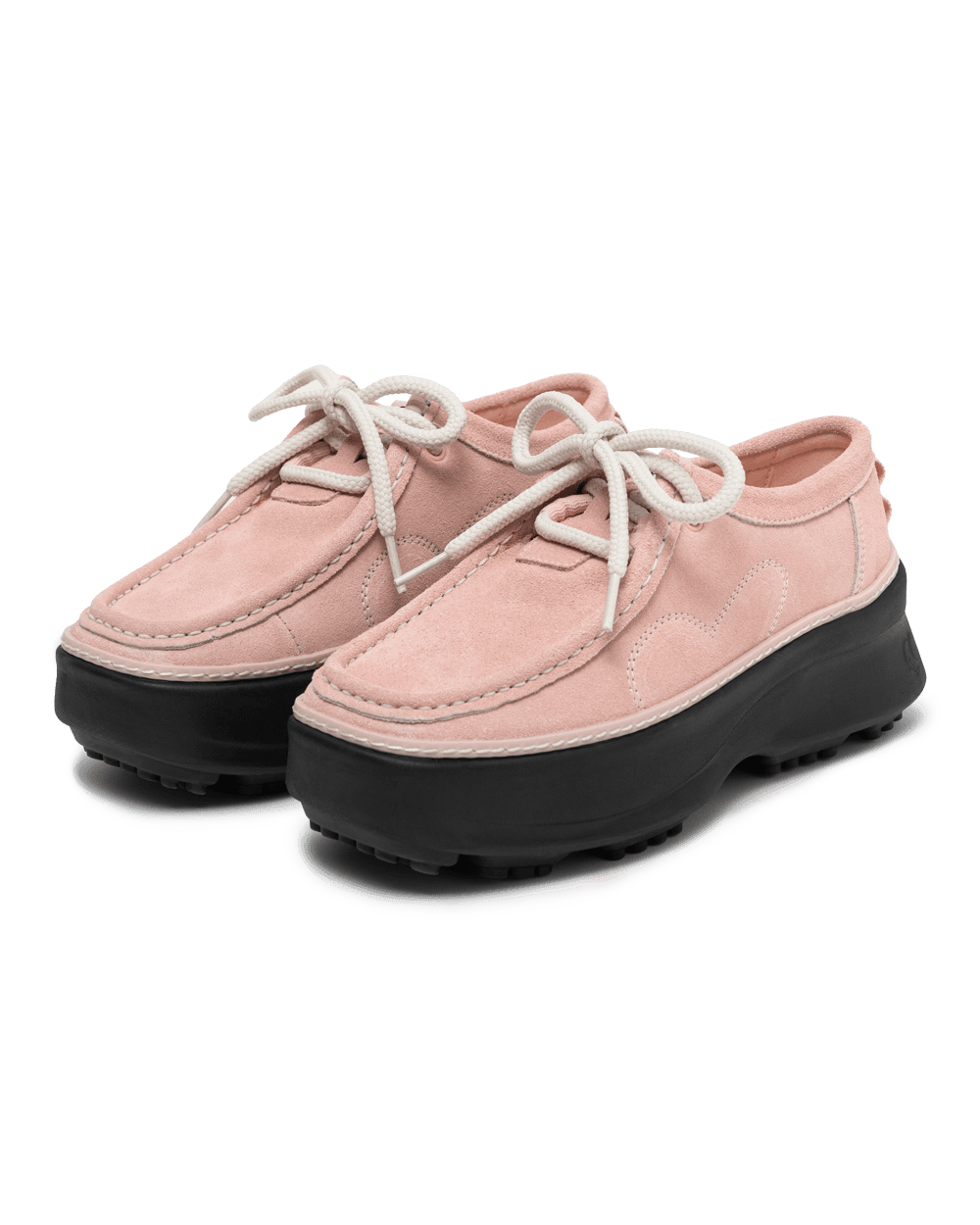 Mocha platform wallabee_Pink