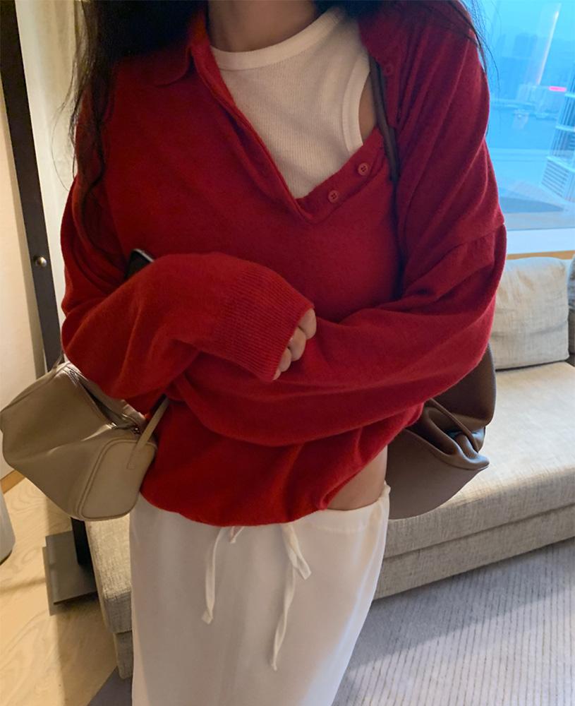 메이비베이비 Frolla Knit (2colors) (예약주문 3/26이후 순차발송)